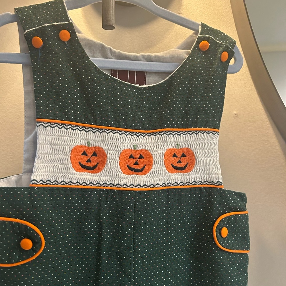 Baby Halloween Pumpkin Longall